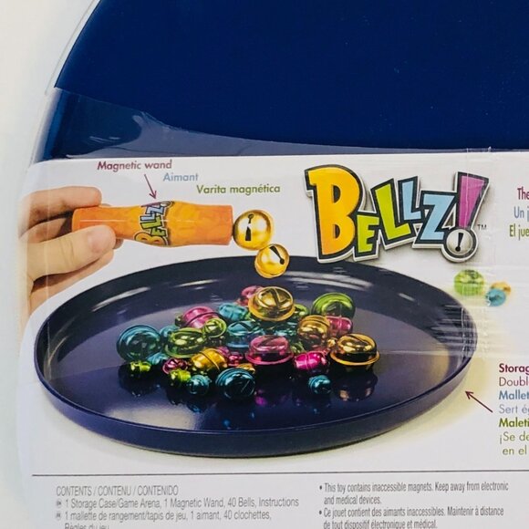 Bellz Family Magnet Game with Magnetic Wand and Colorful Bells New Sealed - Picture 11 of 16